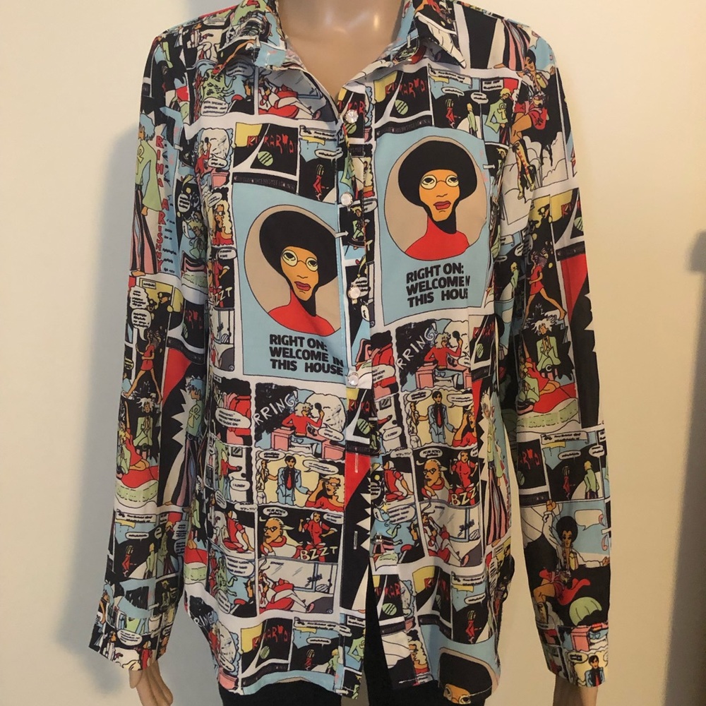 Multi-Color Button Down Shirt